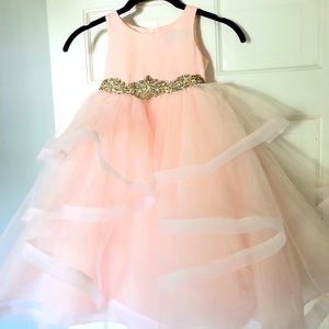 LAST CALL! Girls Pink Formal Dress